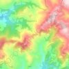 Mappa topografica San Presto, altitudine, rilievo