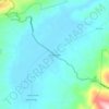 Mappa topografica Shady Valley, altitudine, rilievo