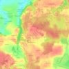 Mappa topografica Les Hayages, altitudine, rilievo