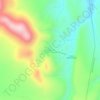 Mappa topografica X, altitudine, rilievo
