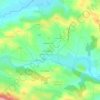 Mappa topografica Saint-Élix, altitudine, rilievo