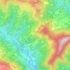 Mappa topografica Foppo, altitudine, rilievo