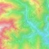 Mappa topografica Torno, altitudine, rilievo