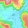 Mappa topografica Köstlerberg, altitudine, rilievo
