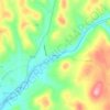 Mappa topografica Mayport, altitudine, rilievo