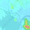 Mappa topografica Sorada, altitudine, rilievo