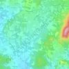 Mappa topografica Les Lombards, altitudine, rilievo