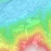 Mappa topografica Loye, altitudine, rilievo