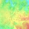 Mappa topografica La Blanchardière, altitudine, rilievo