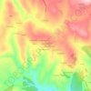 Mappa topografica Ousende, altitudine, rilievo