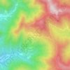 Mappa topografica Subit, altitudine, rilievo