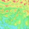 Mappa topografica Dürren, altitudine, rilievo
