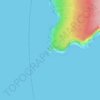 Mappa topografica Cape Chignecto, altitudine, rilievo