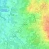 Mappa topografica Rummen, altitudine, rilievo