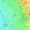 Mappa topografica Doesburger Buurt, altitudine, rilievo
