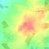 Mappa topografica Warnsdorf, altitudine, rilievo