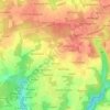 Mappa topografica Kerantorrec, altitudine, rilievo