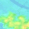 Mappa topografica Le Pé de Buzay, altitudine, rilievo