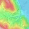 Mappa topografica Bosentino, altitudine, rilievo