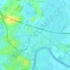 Mappa topografica La Vacherie, altitudine, rilievo