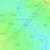 Mappa topografica Erode, altitudine, rilievo