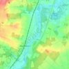 Mappa topografica Walmsdorf, altitudine, rilievo