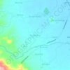 Mappa topografica Bantocaling, altitudine, rilievo