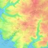Mappa topografica Petit Cosquet, altitudine, rilievo