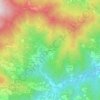 Mappa topografica Drusco, altitudine, rilievo