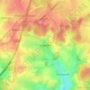 Mappa topografica Assenois, altitudine, rilievo