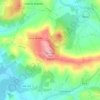 Mappa topografica Serra da Vila, altitudine, rilievo