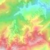 Mappa topografica Casalnuovo, altitudine, rilievo