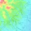 Mappa topografica Citylights Gardens, altitudine, rilievo