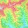 Mappa topografica Bhattakufer, altitudine, rilievo