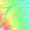Mappa topografica Baracayo, altitudine, rilievo