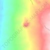 Mappa topografica Puu Kehena, altitudine, rilievo