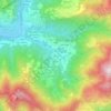 Mappa topografica Poscante, altitudine, rilievo