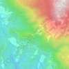 Mappa topografica Staffoli, altitudine, rilievo