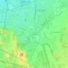 Mappa topografica Les Sept Chemins, altitudine, rilievo