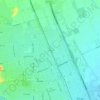 Mappa topografica Lonoke, altitudine, rilievo