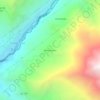 Mappa topografica Marachanca, altitudine, rilievo