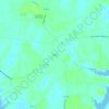 Mappa topografica Foster, altitudine, rilievo