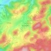 Mappa topografica Altenaffeln, altitudine, rilievo