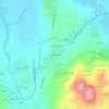 Mappa topografica La Petite Martre, altitudine, rilievo