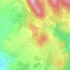 Mappa topografica Porchiano del Monte, altitudine, rilievo