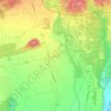 Mappa topografica Lestans, altitudine, rilievo