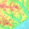 Mappa topografica Hohenbuch, altitudine, rilievo