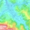 Mappa topografica Plaine d'Aulot, altitudine, rilievo