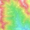 Mappa topografica Ritornato, altitudine, rilievo
