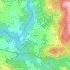 Mappa topografica Agunchos, altitudine, rilievo